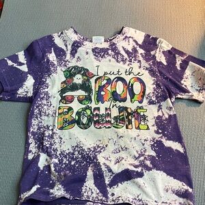 Purple Tie-Dye Kids Shirt